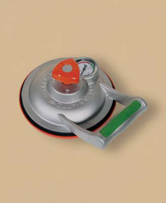 Ventosa de vidrio con vacuómetro ariston