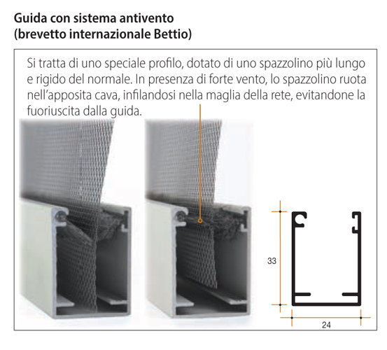 Unidad flash Bettio con sistema a prueba de viento