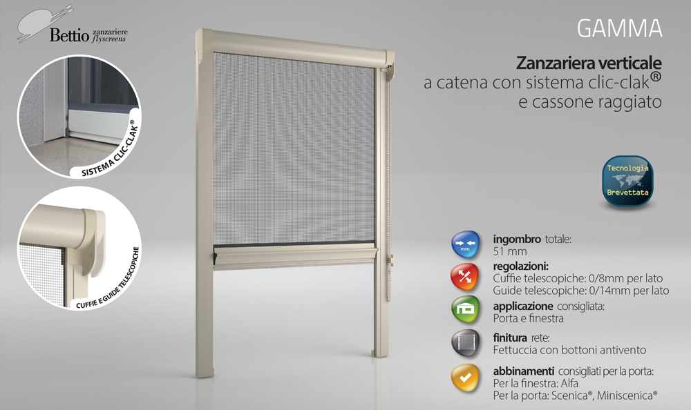 Tarjeta de gama Bettio