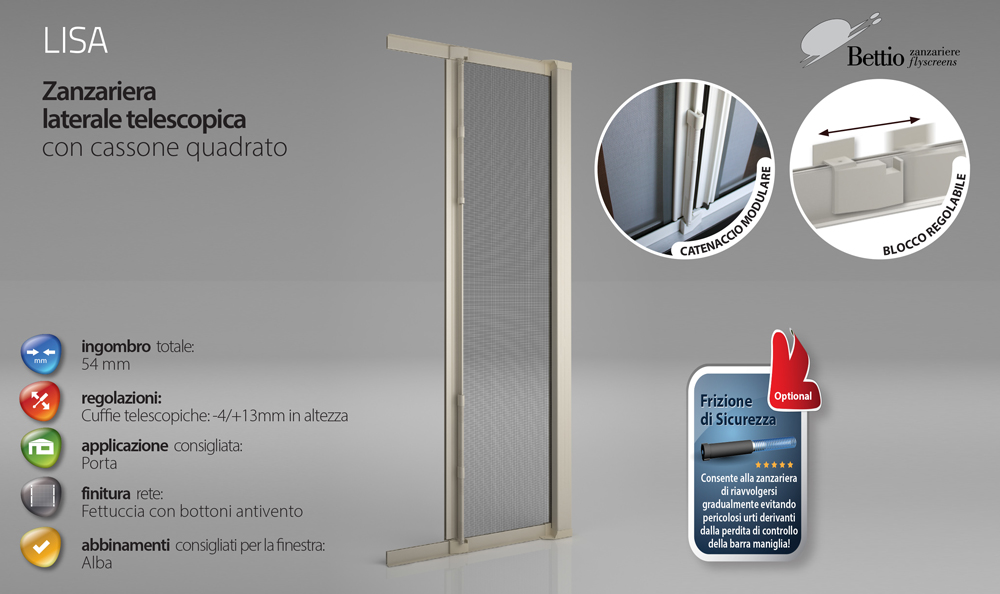 lisa Bettio mosquitera tradicional