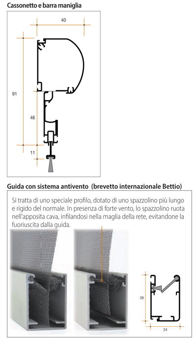 Revolux Bettio mosquitera