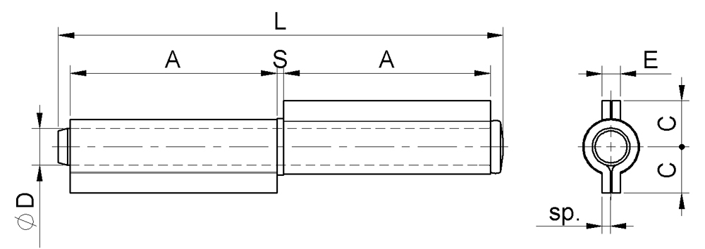 bisagra 2 alas pin combiarialdo