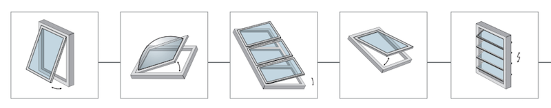 Aperturas rápidas del vástago Comunello