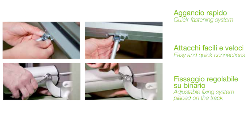 Actuador eléctrico rápido de varilla Comunello