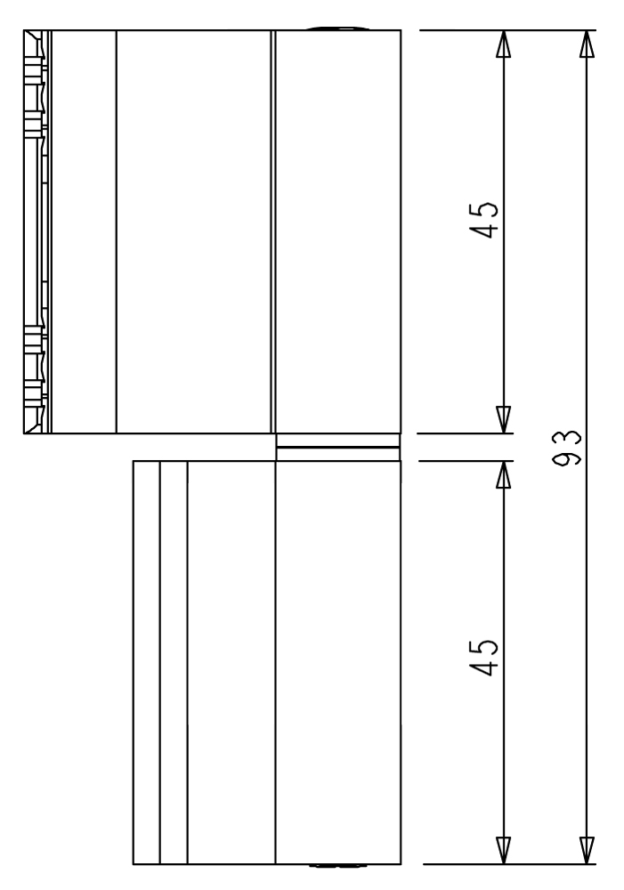 Bisagra para Ventanas de Aluminio - R50 Frío - Giesse Flash