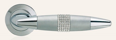 Tirador Havana Mesh Crystal Linea Calì en roseta