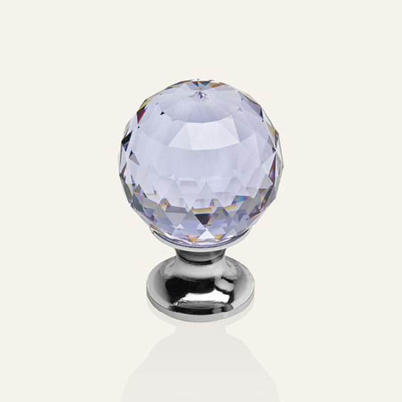 Pomo línea móvil Cali cósmico Crystal CR con Swarowski® púrpura