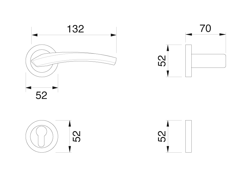 Dimensiones manilla manital dune design windowo