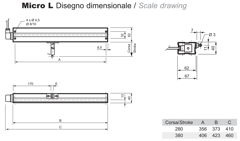 Diseño Micro L Way Mingardi