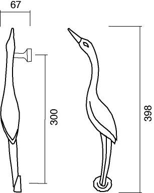 Dibujo técnico delfín Pasini