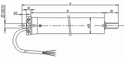 Work 50 50nm 100kg Motor tubular para Shutter