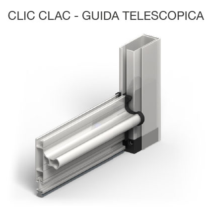 clic clac - una fijación rápida y mosca telescópica