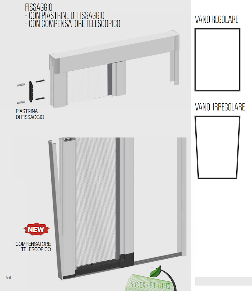 Jolly Zanzar Sistem mosquitera equipada, lado bobinado