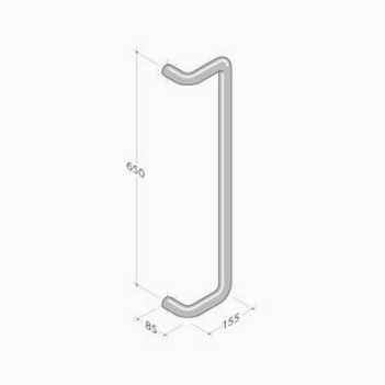 Tirador Pba en variante de aluminio