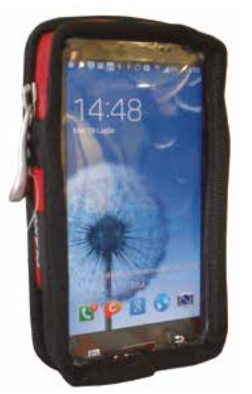 549XLTB Plano Puerta Smartphone impermeable con bolsillo para el Galaxy