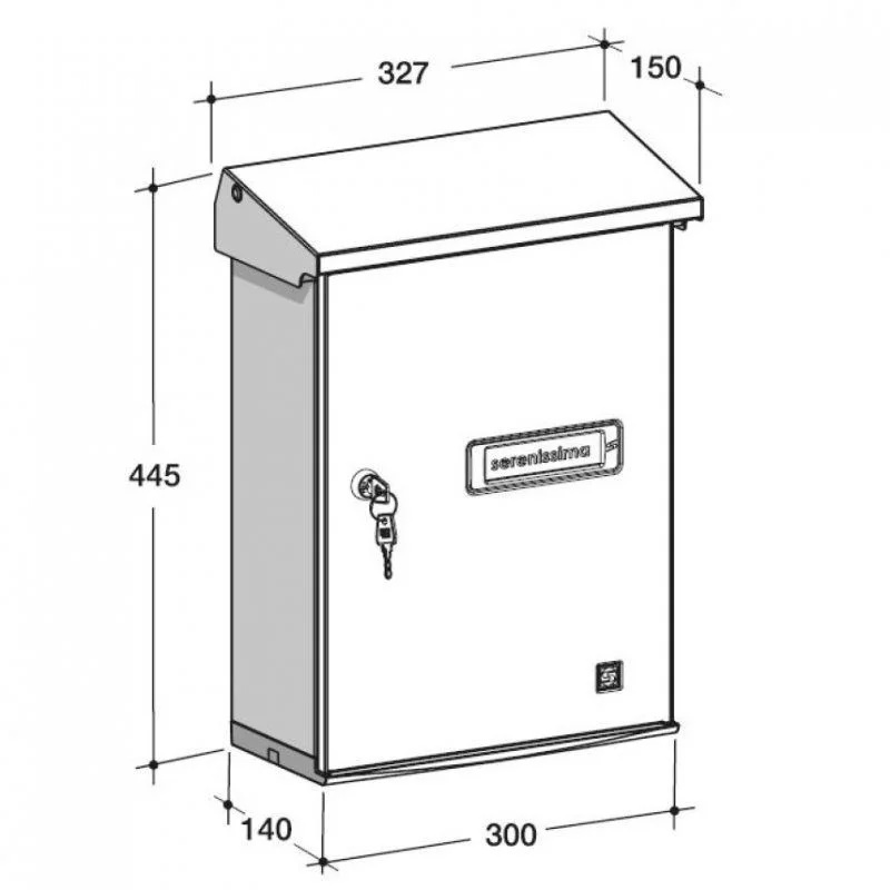 Buzon sales exterior grande