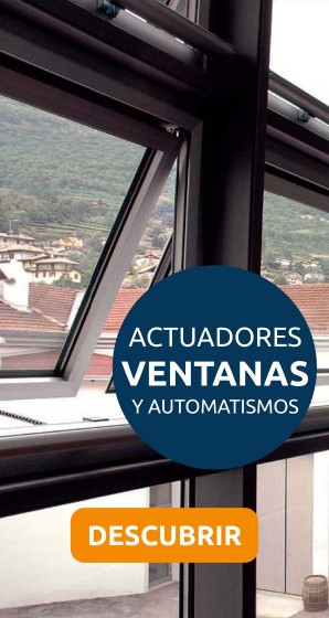 Actuadores ventanas