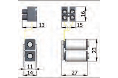 Bobinas Grupo Omec Art.033 - Componente para Cerraduras eléctricas