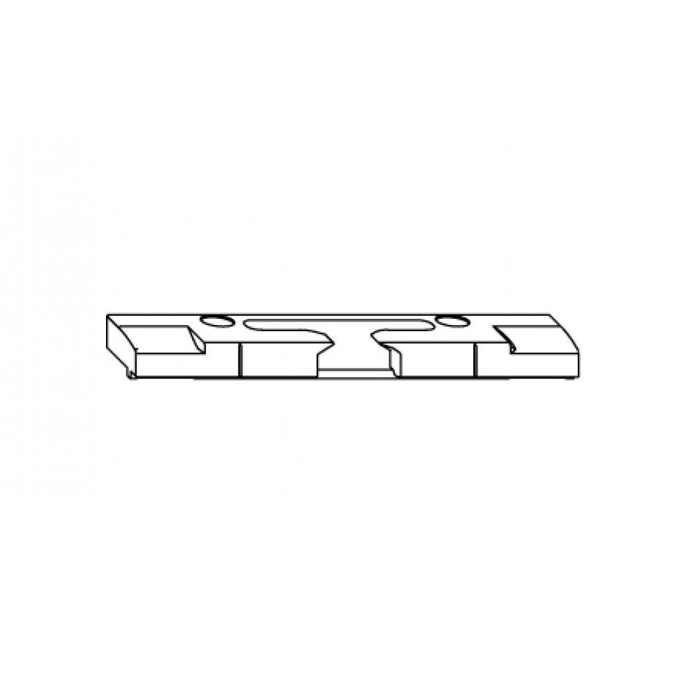 Voltear horizontal refleja S-ES-FH Siegenia Titán de PVC para Umbral Aire