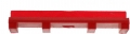 Vidrio grueso de 3 mm de la unión de cristal rojo HEICKO Segatori