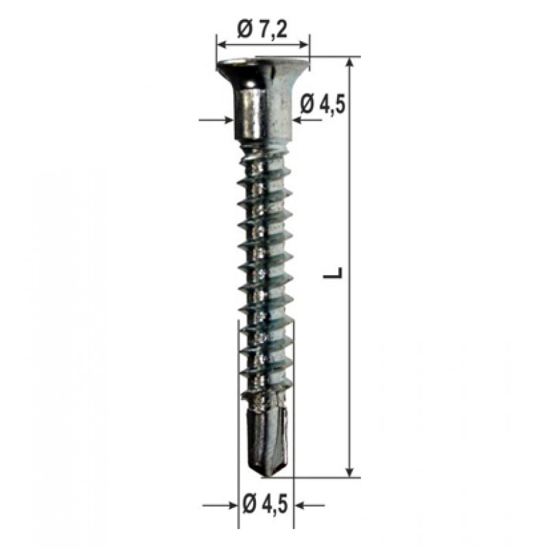 Tornillos especiales antirrobo Hardware Varios Dimensiones 1000 PC HEICKO