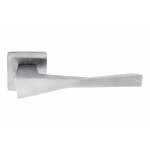 Juno Cement Handle Color Ash para puerta en roseta del diseñador Alessandro Dubini para Mandelli