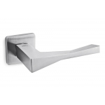 Juno Cement Handle Color Ash para puerta en roseta del diseñador Alessandro Dubini para Mandelli