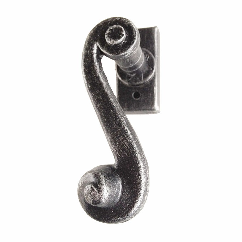 2058.DK mango del martillo del estilo de país DK Hierro forjado Ventana Lorenz