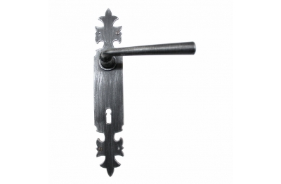 2066 Handle Style forjado puertas hierro de vendimia para placa Lorenz Ferart