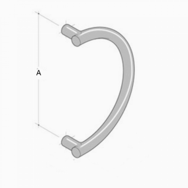 250 Mango PBA en acero inoxidable AISI 316L