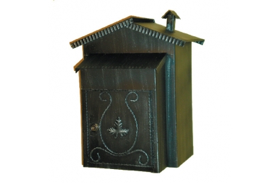 6009 Caja con el tejado y chimenea de hierro forjado Lorenz Ferart