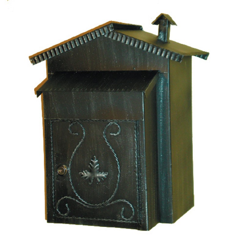6009 Caja con el tejado y chimenea de hierro forjado Lorenz Ferart