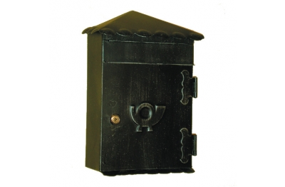 6011 Cartas Porta con tejado de hierro forjado artesanal de bolsos de Lorenz
