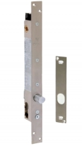 Opera 25809 Cerradura solenoide de seguridad vertical con manija cuadrada de 9 mm