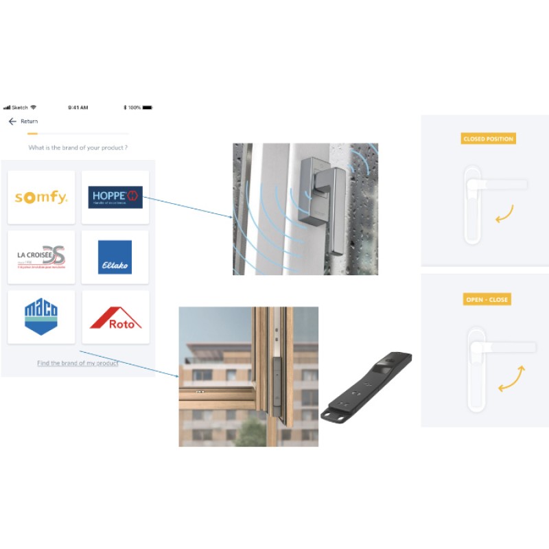 Adaptador USB para Somfy TaHoma Switch