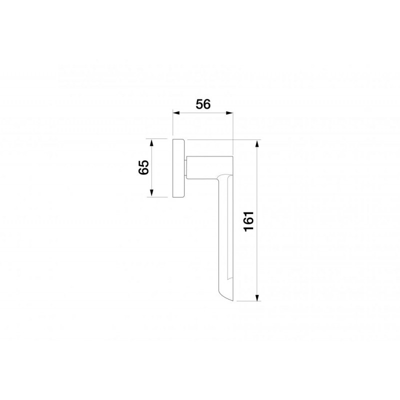 El diseño de la rana Manital Ventana manejar DK