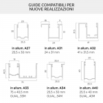 Obturador aislado de aluminio y PVC AriaLuceTherm para aire y luz