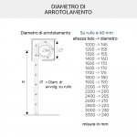 Obturador aislado de aluminio y PVC AriaLuceTherm para aire y luz