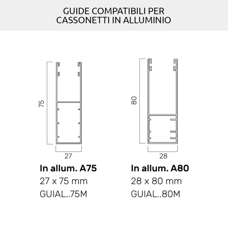 Persiana enrollable Duero 40 de PVC y Aluminio con Aislamiento Térmico