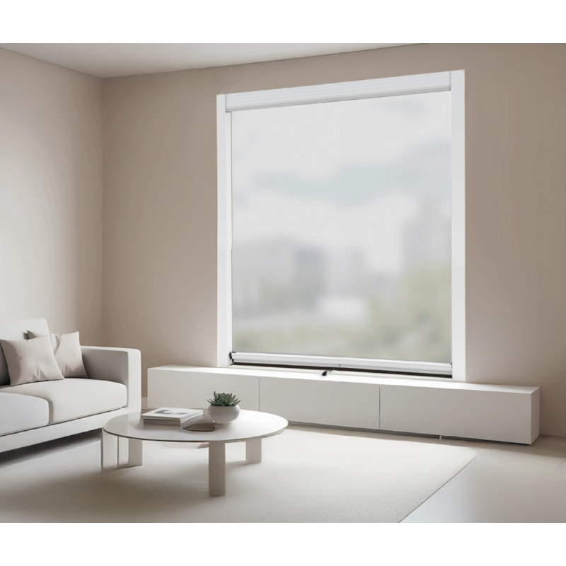 ATIPIKA Effezeta Mosquitera Vertical Sistema Antiviento y Anti-Chinches