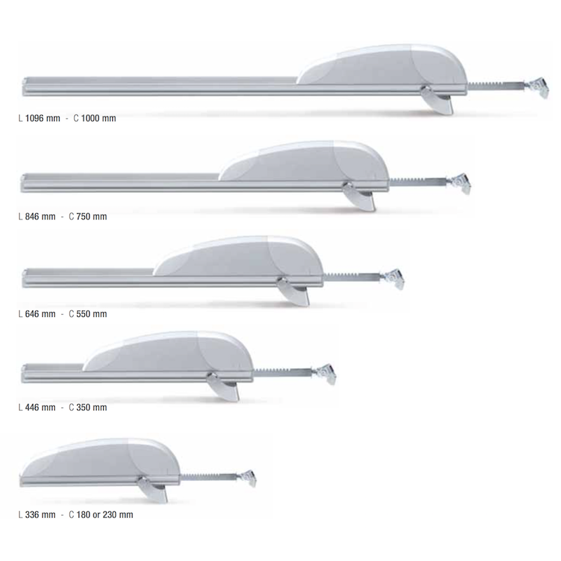 Actuador de Husillo Airwin A45 450N 24V Comunello Mowin