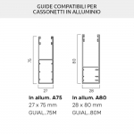 La persiana enrollable de aluminio de doble espacio permite la personalización de la luz que entra