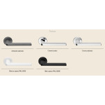 Axis Zincral Linea Calì Manilla de Puerta con Roseta Redonda