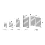 Tablón para Oficina Anuncios Magnético con Cerradura