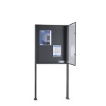 Tablón de Anuncios Autoportante con Postes SB3 Silmec
