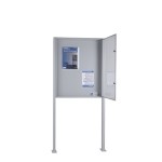 Tablón de Anuncios Autoportante con Postes SB3 Silmec