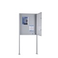 Tablón de Anuncios Autoportante con Postes SB3 Silmec