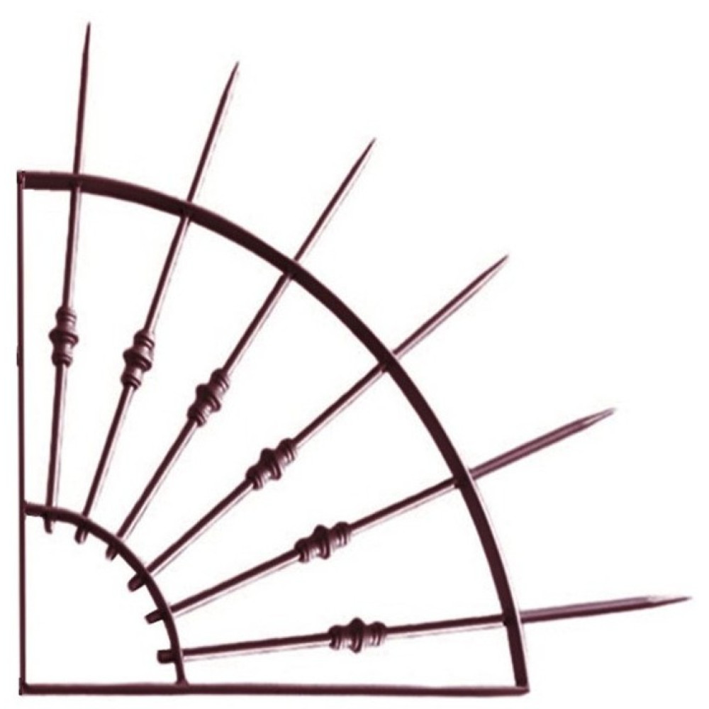 Barrera Antirrobo con Puntas para Balcones Simple o Doble