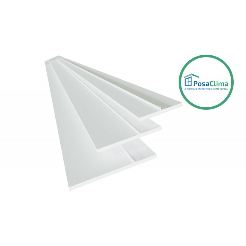 Tope para contramarco de ventanas PVC Teknica PosaClima