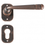 Berna Galbraith Maneta de puerta con Rosetta y la boquilla